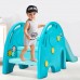 Toytexx Kids Safe Playful Big Folding Slide Children Elephant Shape slide